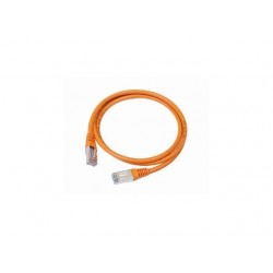 Patch cord kat.5e osłonka zalewana 0.25M pomarańczowy 