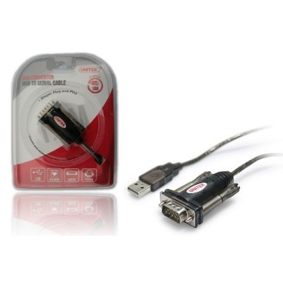 Adapter USB- 1xRS-232 + Adapter DB9F/DB25M;  Y-105A 