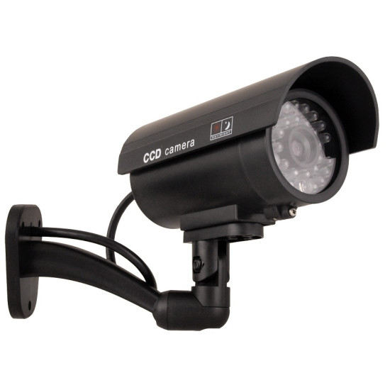 Atrapa kamery IR9000 B IR LED czarna