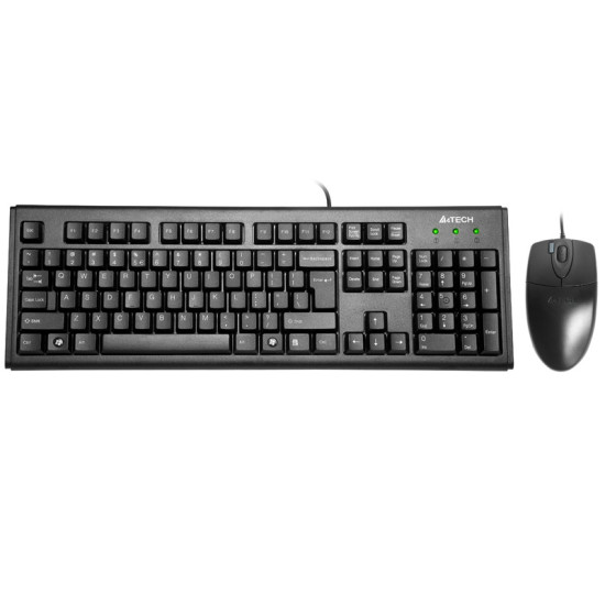 Zestaw klawiatura + mysz KM-72620D USB Czarny 