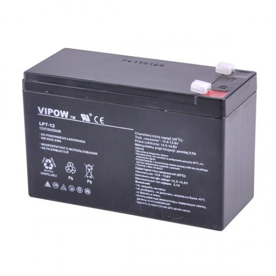 AKUMULATOR ZELOWY 12V 7.0Ah 2.15KG AKUMULATOR ZELOWY 12V 7.0Ah 2.15KG