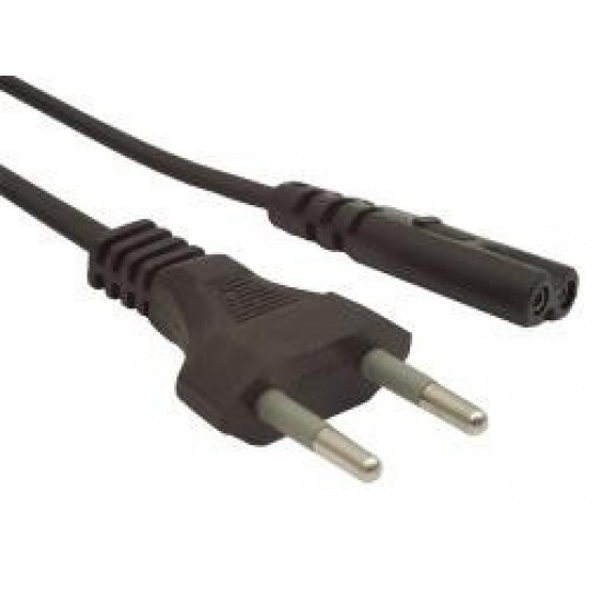 Kabel zasilajacy do notebooka C8 2pin 1.8M VDE