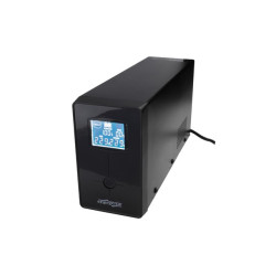 UPS LINE-INTERACTIVE 650VA 2X IEC, 1X SCHUKO 230V, LCD 