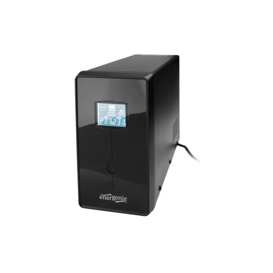 UPS LINE-INTERACTIVE 1200VA 3X IEC, 2X SCHUKO 230V, USB, RJ11 IN/OUT, LCD 