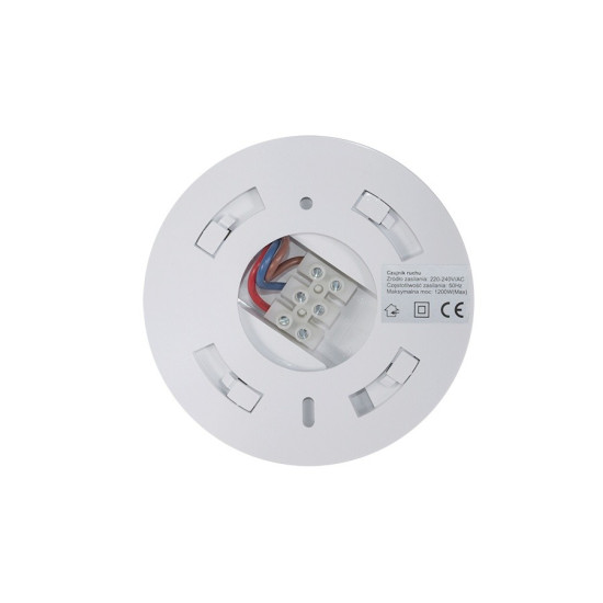 Czujnik ruchu pir sufitowy Energy MCE19 1200W zasięg 6m