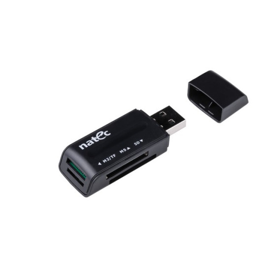 Czytnik kart pamięci ANT 3 Mini (SDHC/MMC/M2/Micro SD) Black 
