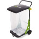 Kosz/Pojemnik Ogrodowy   FZO 4001, poj.80L worek, kółka
