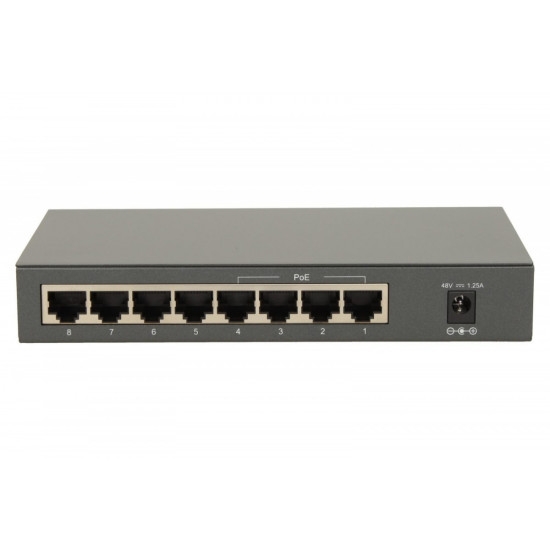 SF1008P switch 8x10/100 PoE Desktop