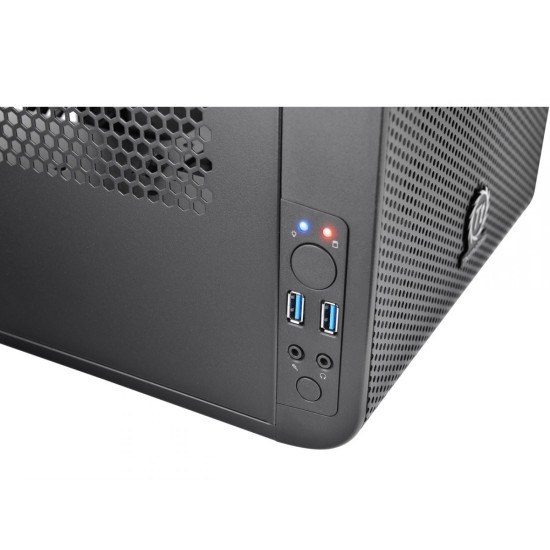 Core V1 MiniITX IS USB3.0 Window (1x200mm), czarna 