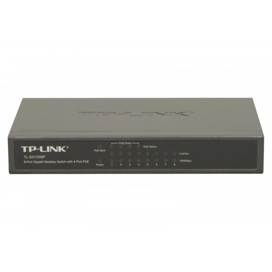 SG1008P switch 8x1GB PoE 