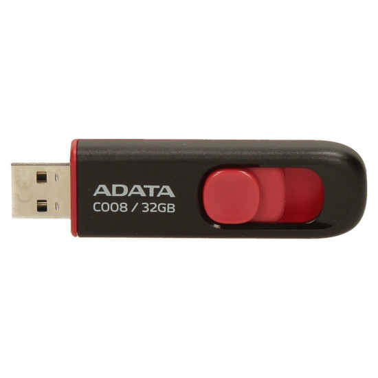 Pendrive  DashDrive Classic C008 32GB USB2.0 czarno-czerwone