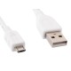 Kabel USB Micro AM-MBM5P 1m White 