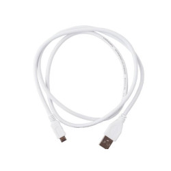 Kabel USB Micro AM-MBM5P 1m White 