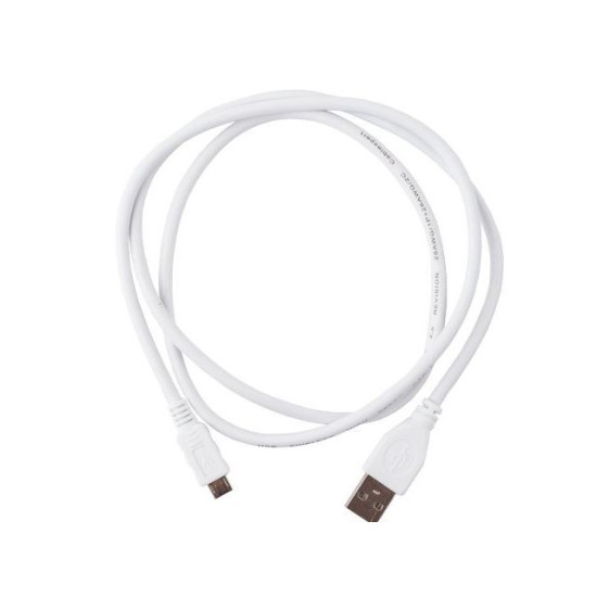Kabel USB Micro AM-MBM5P 1m White 