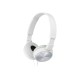 Słuchawki Hands-free, mikrofon MDR-ZX310AP white