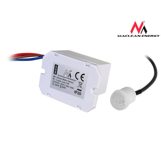 Czujnik ruchu pir z zew sensorem 800W 360s MCE32 