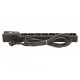 Listwa przeciwprzepięciowa LXA 816, 3L, 3,0m, czarna
