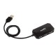 Hub USB 4-porty LOCUST USB 2.0 Czarny 