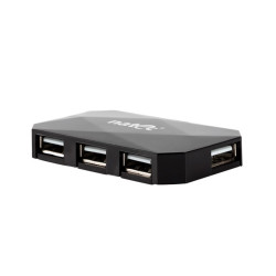 Hub USB 4-porty LOCUST USB 2.0 Czarny 