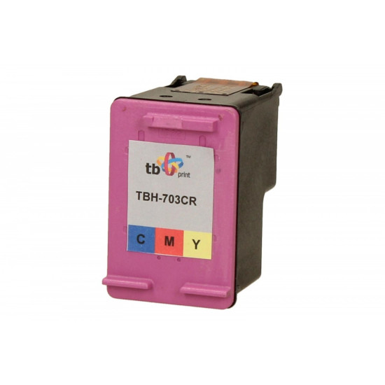 Tusz do HP DJ D730/F735 (HP nr 703 CD888AE) TBH-703CR Kolor ref.