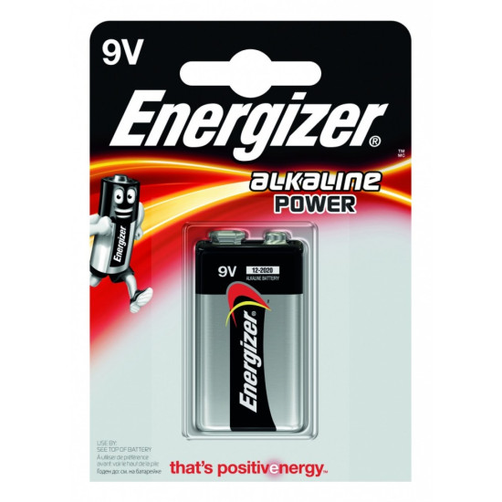 Bateria Alkaline Power 9V-9B-6lR61 