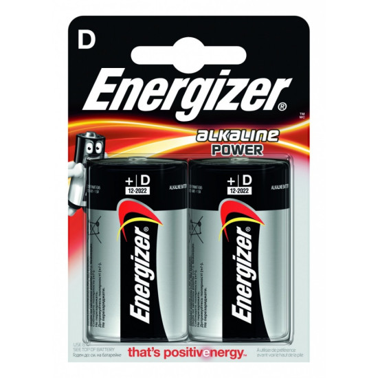 Bateria Alkaline Power Alkaliczna D LR20 2 szt. blister