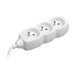 Listwa PowerWatch 3 m czarna (3 gniazda)