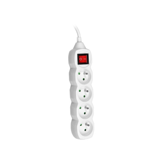 Listwa PowerWatch 3 m biala(4 gniazda)0/1