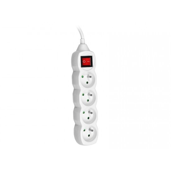 Listwa PowerWatch 3 m biala(4 gniazda)0/1