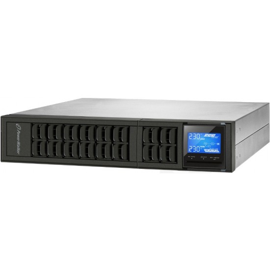 UPS ON-LINE 3000VA 4X IEC + TERMINAL OUT, USB/RS-232, LCD, RACK 19'/TOWER