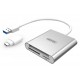 Czytnik kart pamieci USB 3.0 + USB TYP-C; Y-9313D Czytnik kart pamieci USB 3.0 + USB TYP-C; Y-9313D