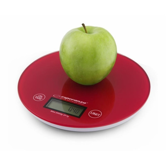 Waga kuchenna MANGO CZERWONA EKS003R 