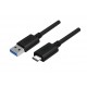 Kabel USB TYP-C DO USB 3.0; 1m; Y-C474BK