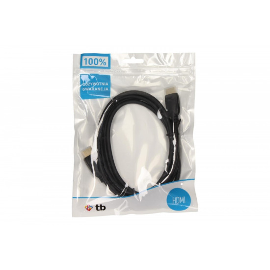 Kabel HDMI 1.4 pozłacany 1.8 m. 
