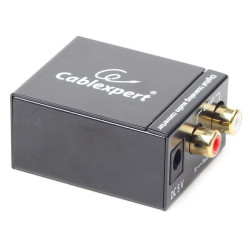 Adapter Digital Audio TOSLINK -> Analog RCA 