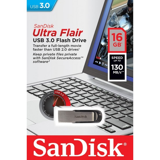 ULTRA FLAIR USB 3.0 16GB (do 130MB/s) 