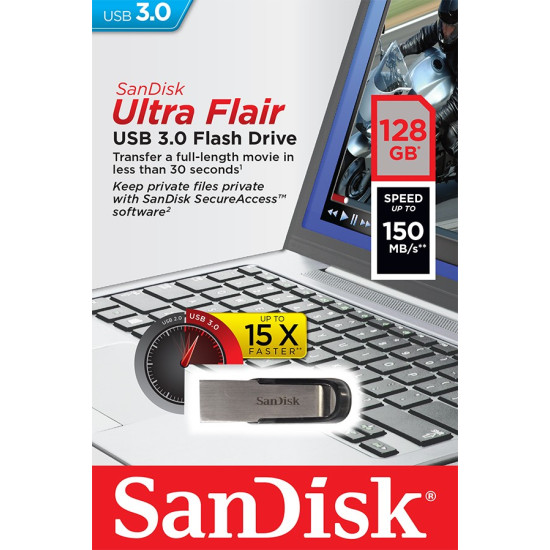 ULTRA FLAIR USB 3.0 128GB (do 150MB/s) 