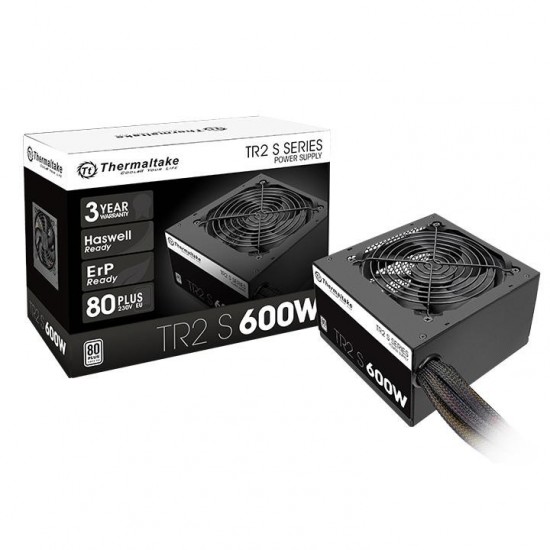 Chłodzenie TR2 S Black 600W (80+ 230V EU, 2xPEG, 120mm, Single Rail) 