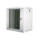 Szafa instalacyjna wisząca 19' 12U 600X450mm szara (drzwi       szklane)