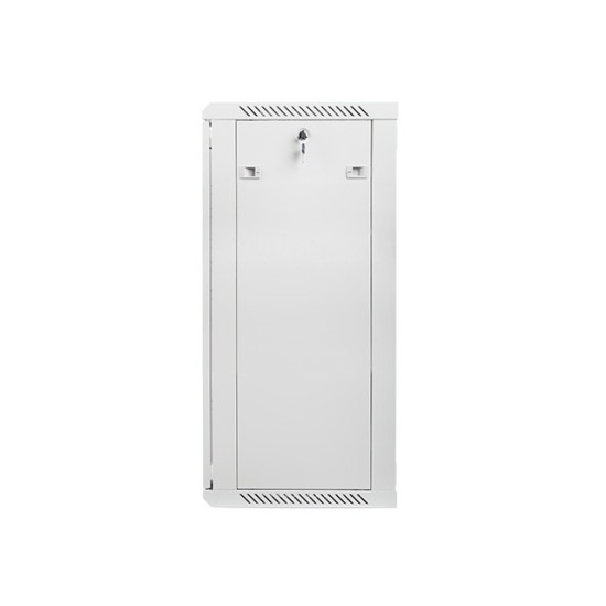 Szafa instalacyjna wisząca 19' 22U 600X450mm szara (drzwi       szklane)
