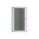 Szafa instalacyjna wisząca 19 22U 600X600mm szara (drzwi szklane)