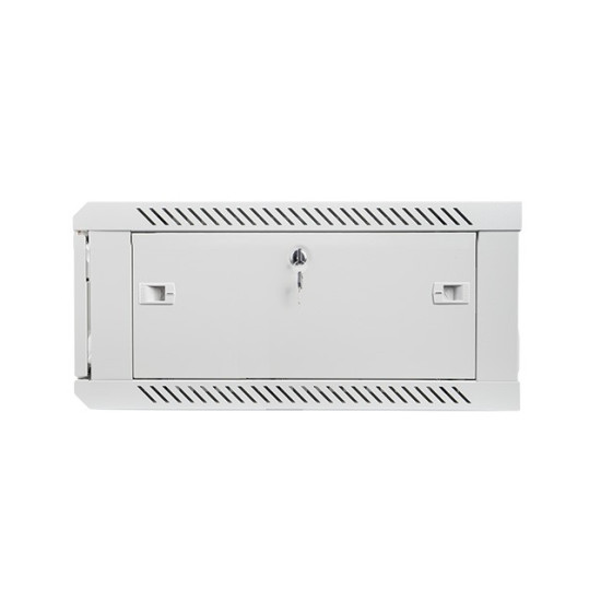 Szafa instalacyjna wisząca 19' 4U 600X600mm szara (drzwi        szklane)