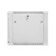 Szafa instalacyjna wisząca 19' 9U 600X600mm szara (drzwi        szklane)