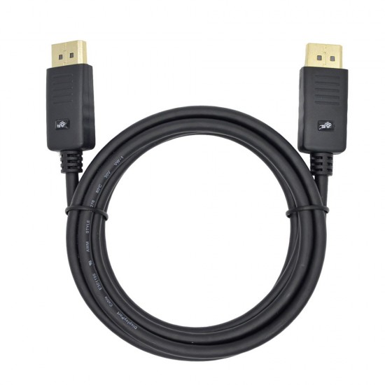 Kabel DisplayPort M/M 1.8 m. czarny