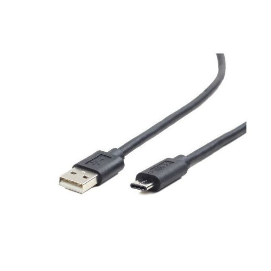 Kabel USB 2.0 typu AC AM-CM 1m czarny 