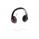 Słuchawki stereo z mikrofonem, 4pin mini jack AUDIOFEEL2 BLACK
