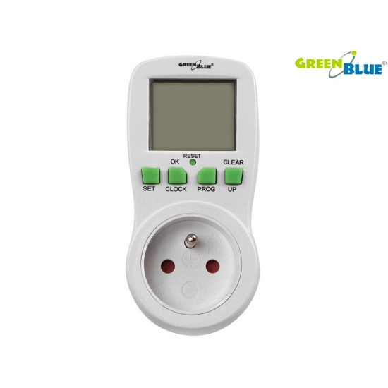 Timer cyfrowy GB107 GreenBlue 16 programów 