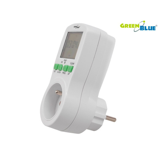 Timer cyfrowy GB107 GreenBlue 16 programów 