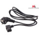 Kabel zasilający kątowy 3 pin 3M wtyk EU MCTV-803