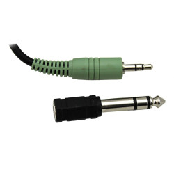 Słuchawki  EH121 AUDIO STEREO/REG GLO/3.5/6.3mm